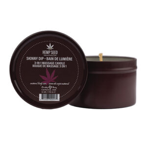 Shop Earthly Body Suntouched Hemp Candle - 6 oz Round Tin Skinny Dip online