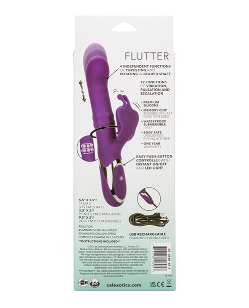 Shop Enchanted Flutter Vibrator - Purple
