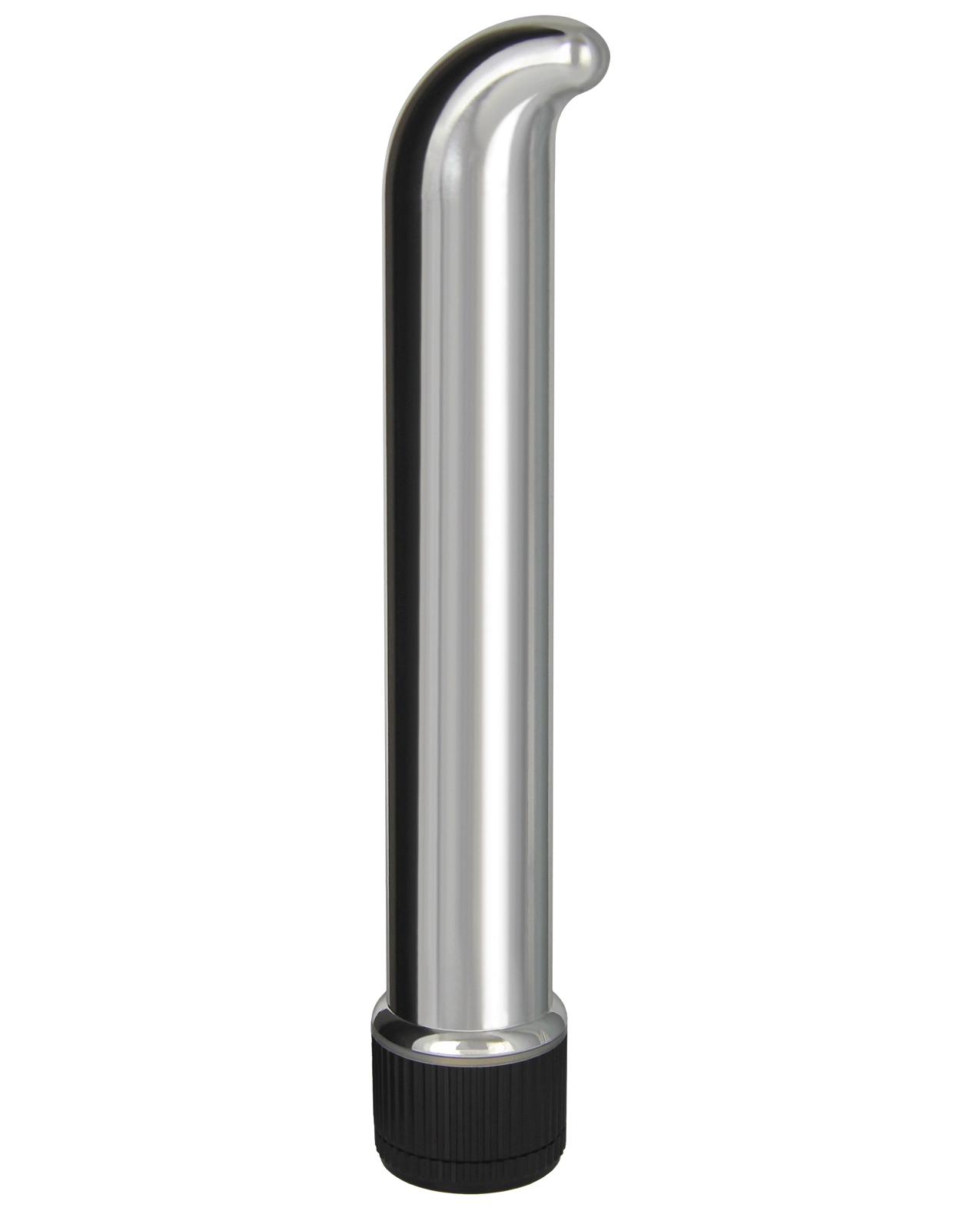 Shop Erotic Toy Company Chrome Classics 7" G Spot Vibe - Silver online