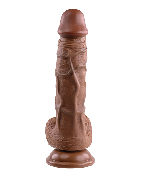 Buy Evolved Evolved 8" Realistic Dildo w/Balls - Dark