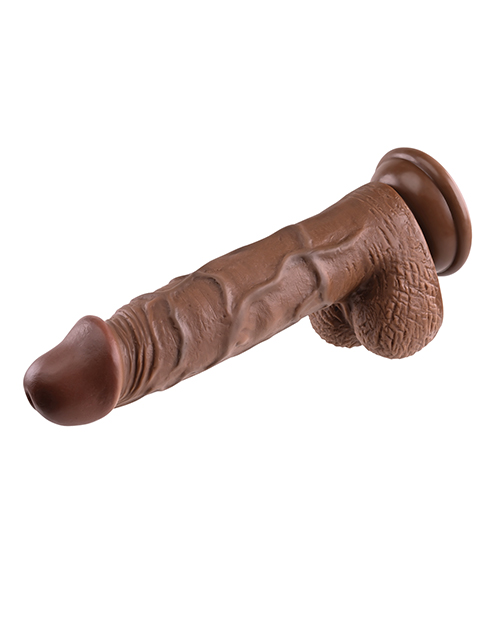Shop Evolved 8" Realistic Dildo w/Balls - Dark