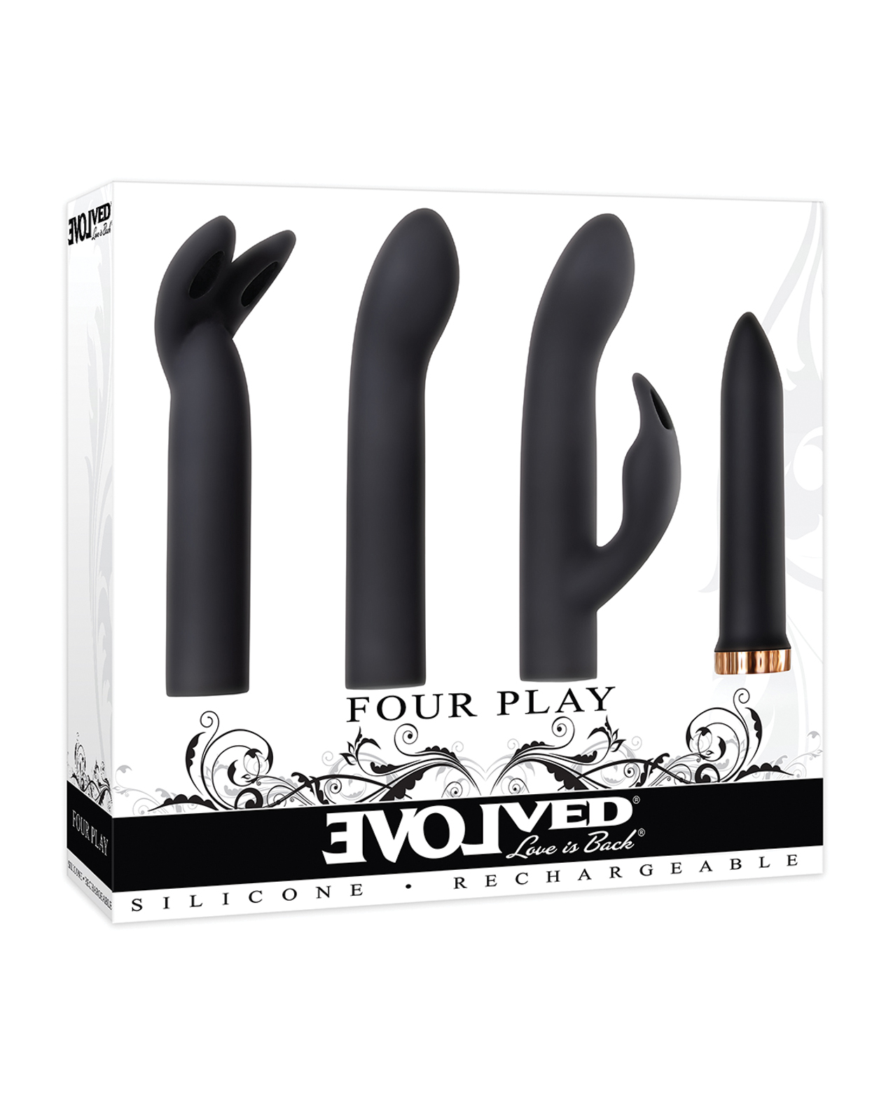 Shop Evolved Four Play Kit - Black/Rose Gold online