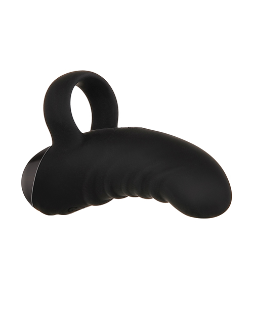 Shop Evolved Hooked on You Curved Finger Vibrator - Black