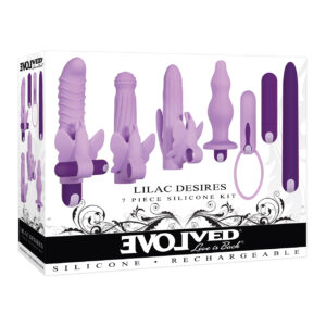Shop Evolved Lilac Desires Vibrator - Purple online