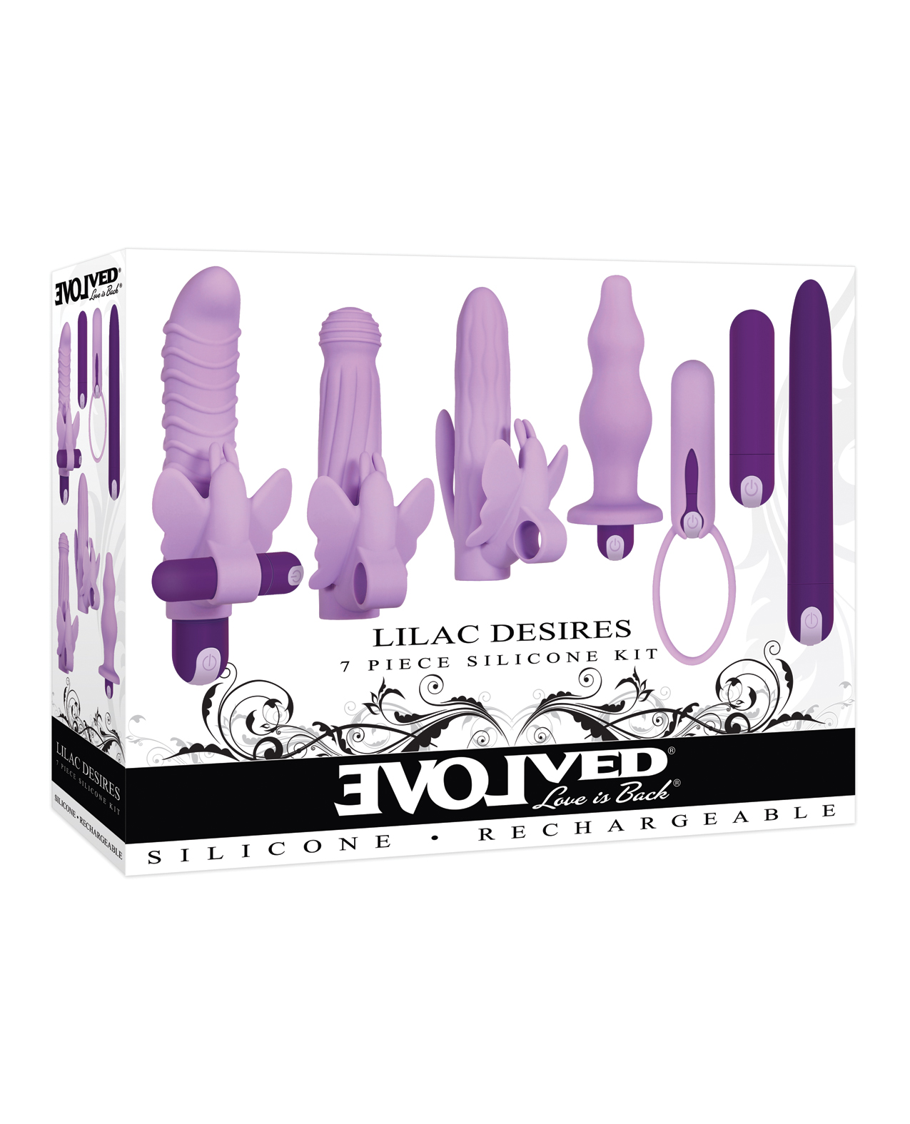 Shop Evolved Lilac Desires Vibrator - Purple online