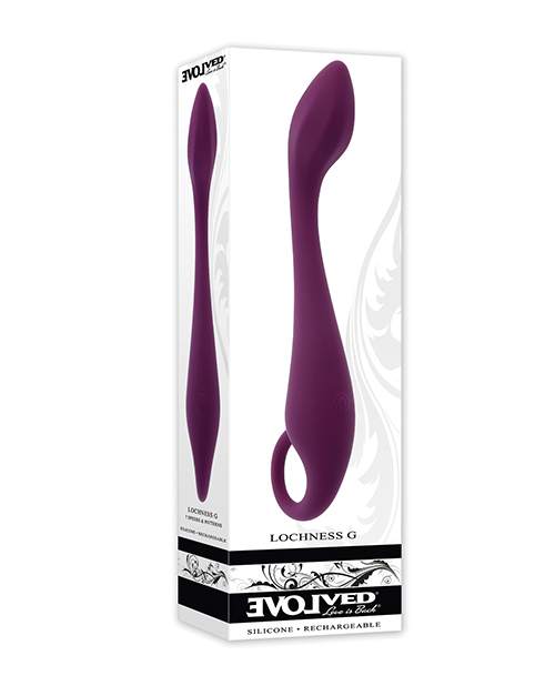 Shop Evolved Lochness G G-Spot Vibe - Burgundy online
