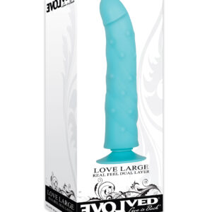 Shop Evolved Love Large Dildo - Blue online