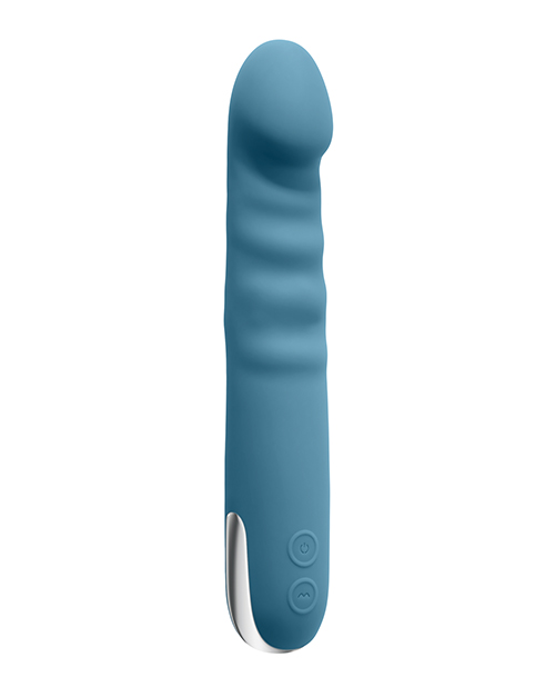 Order Evolved Queen of All Trades Thrusting & Rotating Vibrator - Teal online