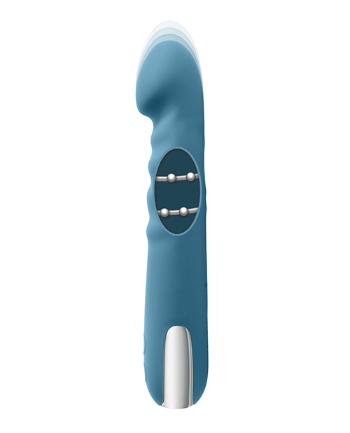 Buy Evolved Evolved Queen of All Trades Thrusting & Rotating Vibrator - Teal