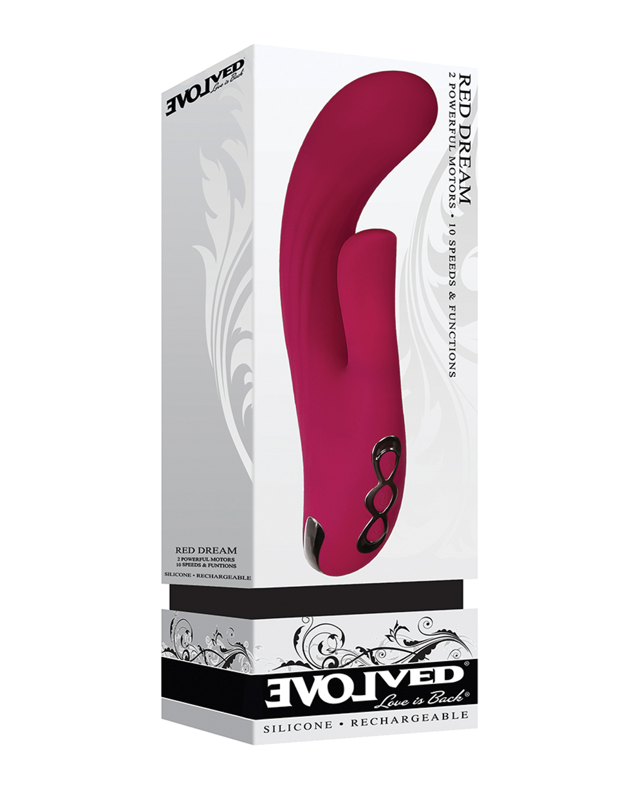 Shop Evolved Red Dream Dual Stim - Burgundy online