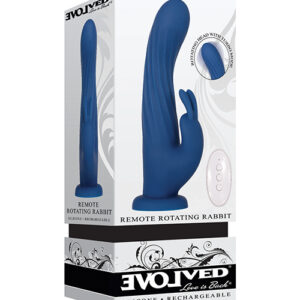 Shop Evolved Remote Rotating Rabbit - Blue online