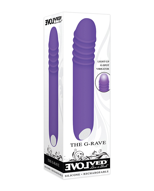 Shop Evolved The G-Rave Light Up Vibrator - Purple online