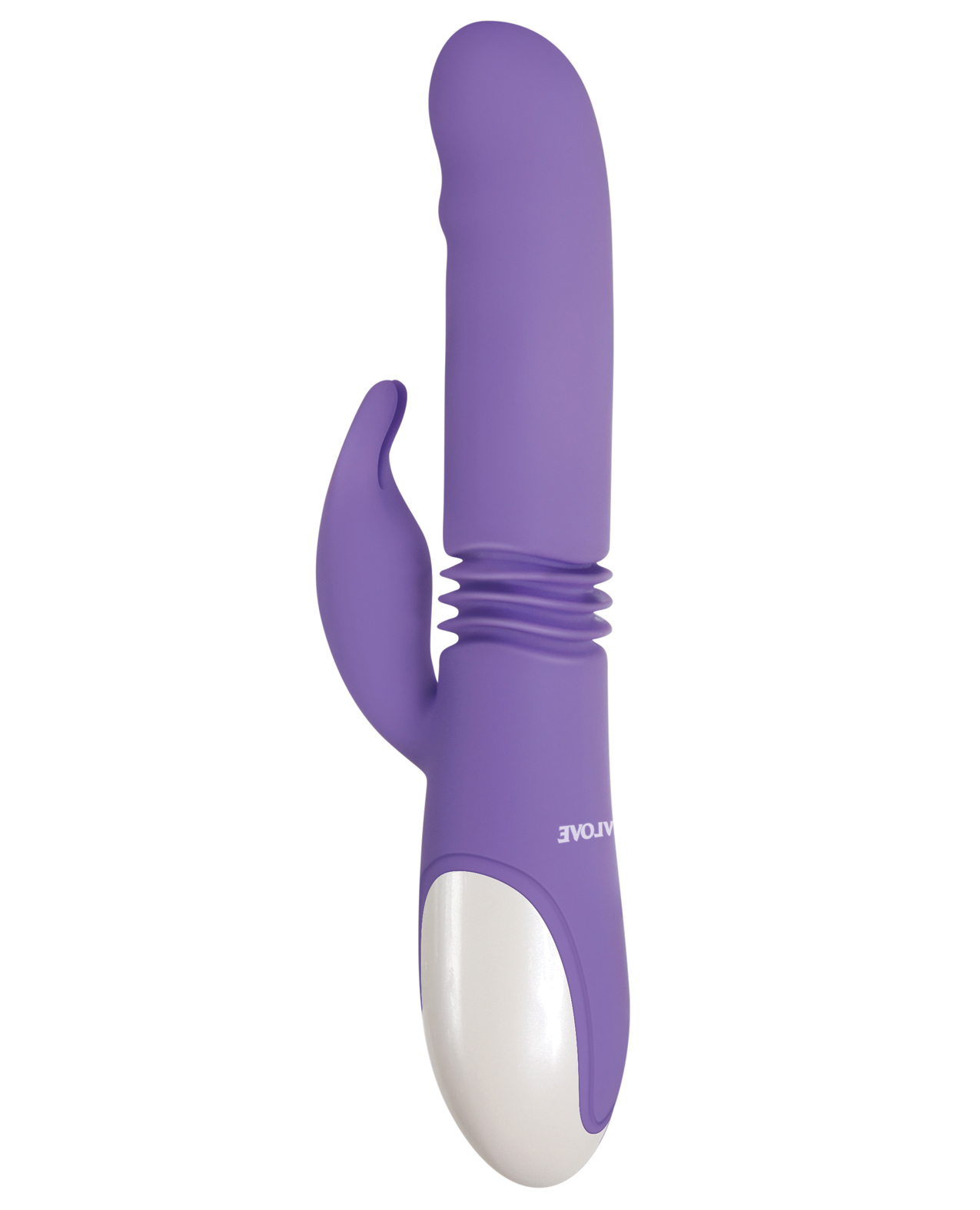 Buy Evolved Evolved Thick & Thrust Bunny Dual Stim Rechargeable - Purple