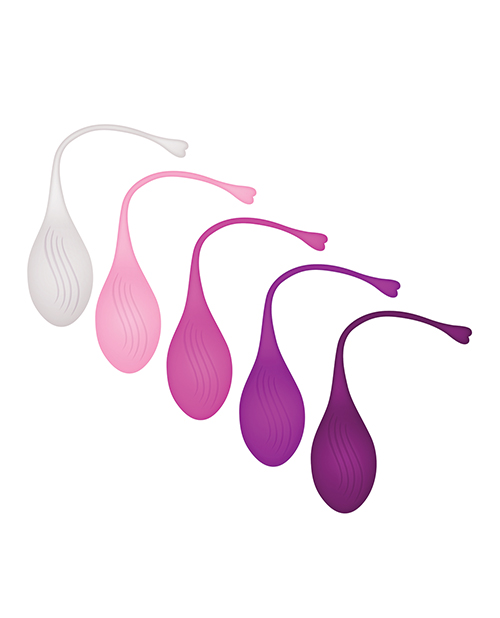 Evolved Tight & Delight 5 pc Weighted Kegel Ball Set - Assorted Colors for sale