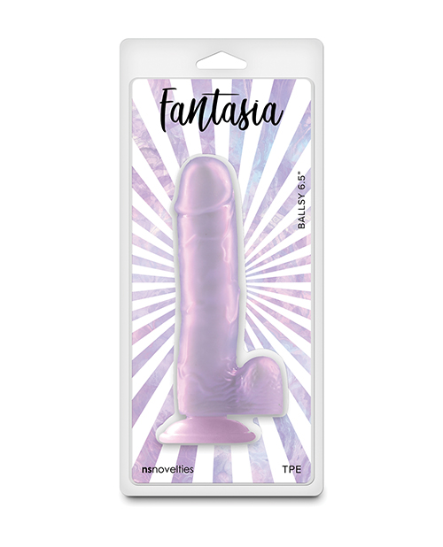 Shop Fantasia Ballsy 6.5" Dildo - Orchid online