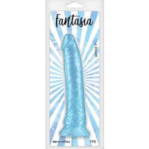 Shop Fantasia Upper 7" Dildo - Turquoise online