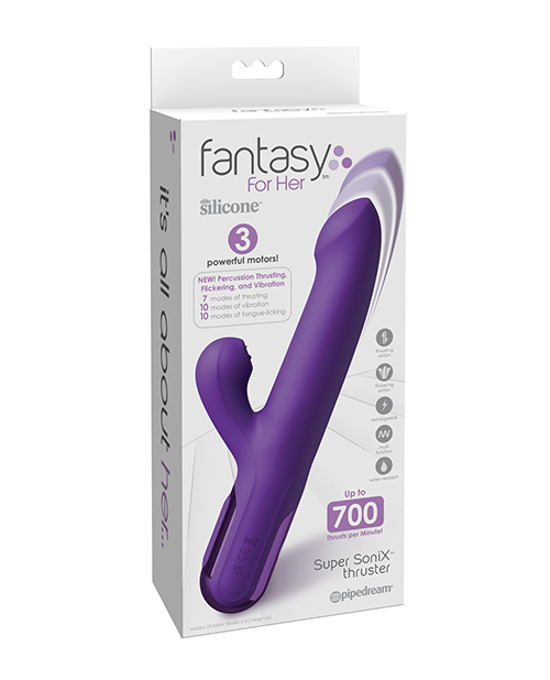 Shop Fantasy for Her Super SoniX Thruster - Purple online