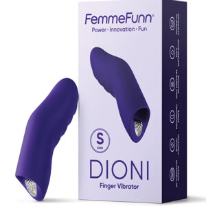 Shop Femme Funn Dioni Wearable Finger Vibe - Small Dark Purple online