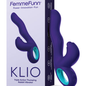 Shop Femme Funn Klio Triple Action Rabbit - Dark Purple online