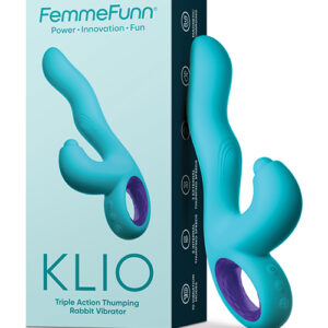 Shop Femme Funn Klio Triple Action Rabbit - Turquoise online