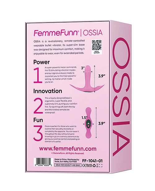 Shop Femme Funn Ossia Wearable Vibrator - Pink