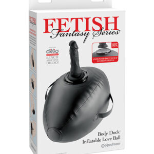 Shop Fetish Fantasy Series Body Dock Inflatable Love Ball - Black online