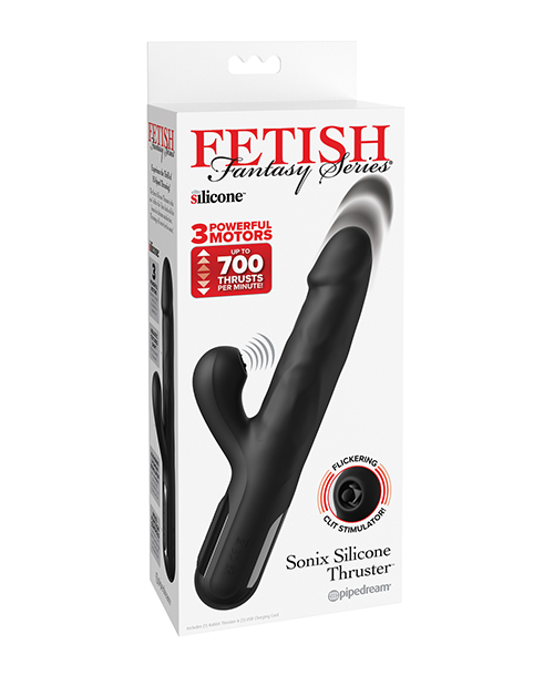 Shop Fetish Fantasy Series Sonix Silicone Thruster - Black online