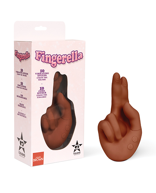 Shop Fingerella - Brown online