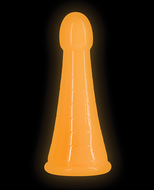 Firefly Phoenix Glow in the Dark Dildo - Orange for sale