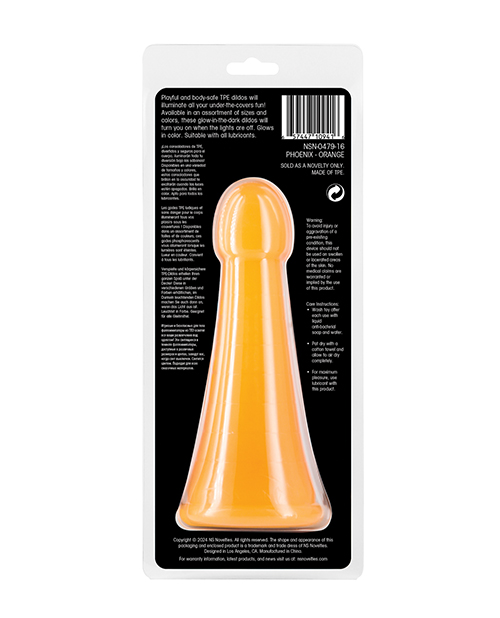 Shop Firefly Phoenix Glow in the Dark Dildo - Orange