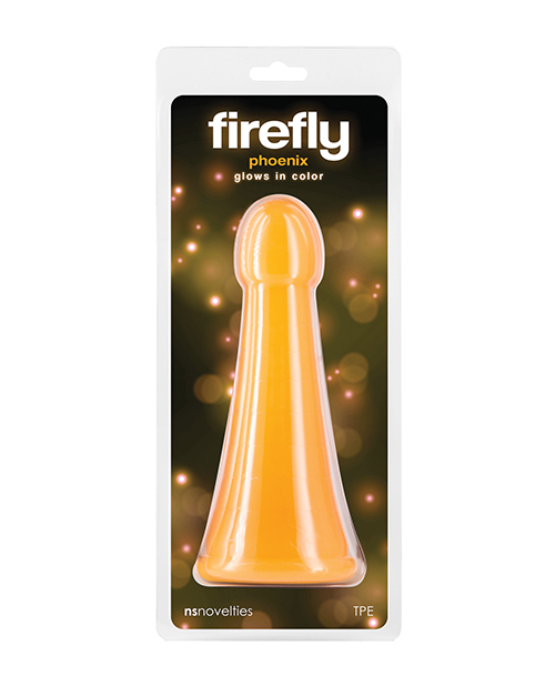 Shop Firefly Phoenix Glow in the Dark Dildo - Orange online