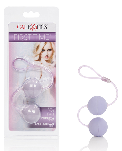 Shop First Time Love Balls Duo Lover - Purple online