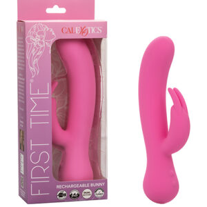 Shop First Time Rechargeable Rabbit Vibrator - Pink online