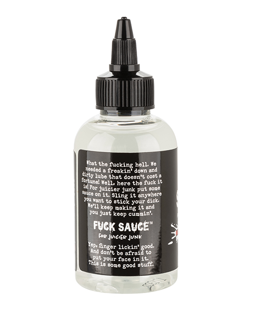 Order Fuck Sauce Water Based Lubricant - 4 oz online