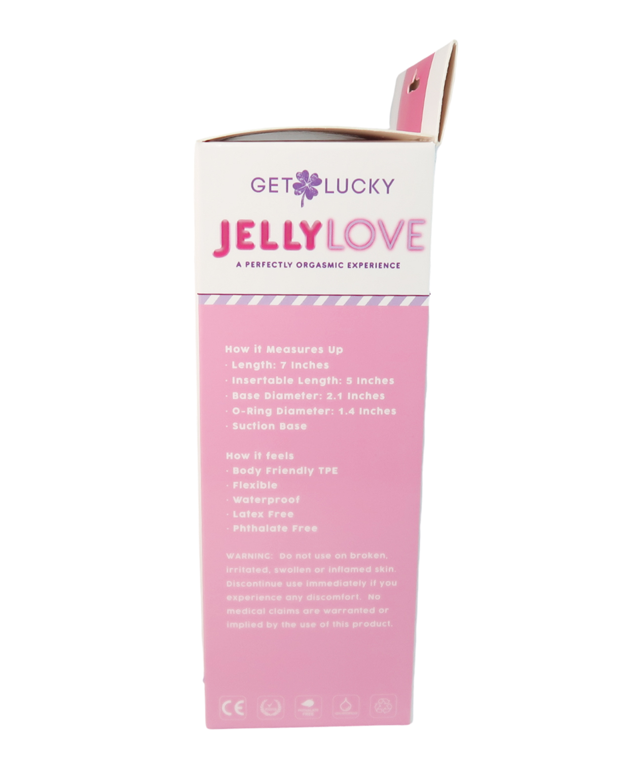 Buy Get Lucky Get Lucky 7" Jelly Series Jelly Love - Pink