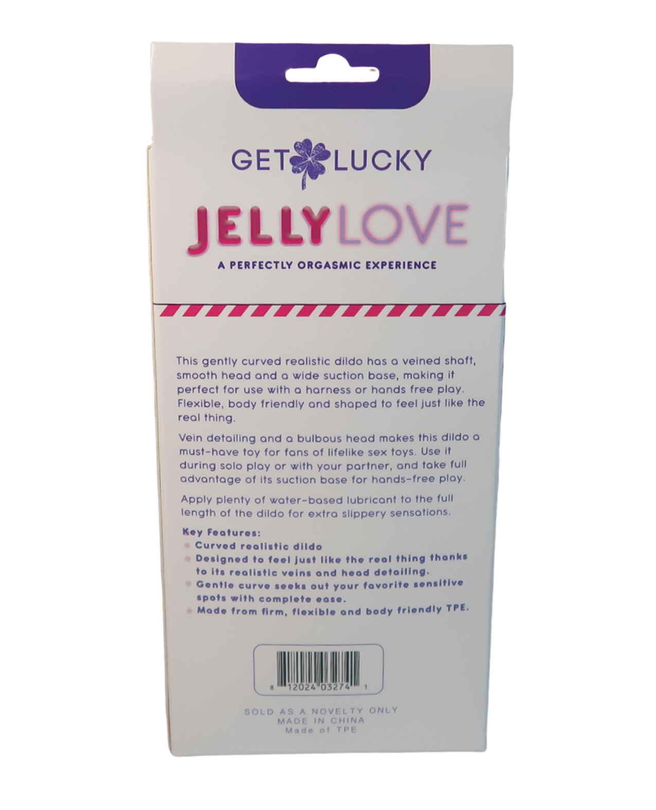 Order Get Lucky 7" Jelly Series Jelly Love - Purple online