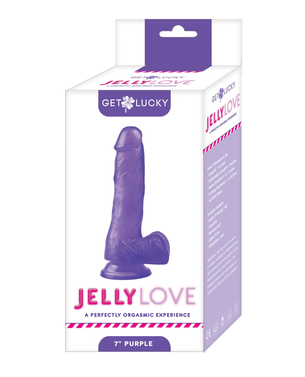 Shop Get Lucky 7" Jelly Series Jelly Love - Purple online