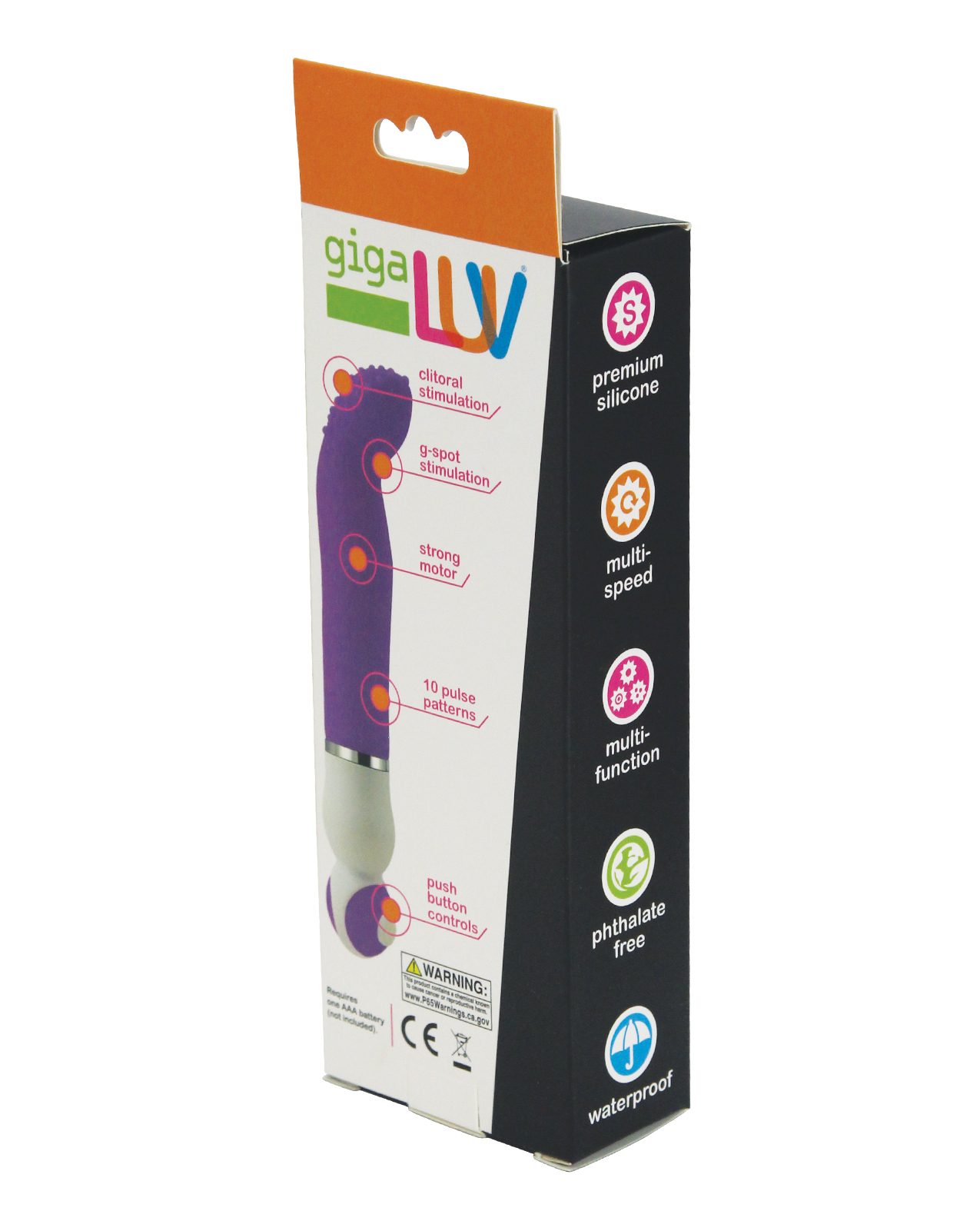 GigaLuv Versa-Tilly - 10 Mode Purple for sale