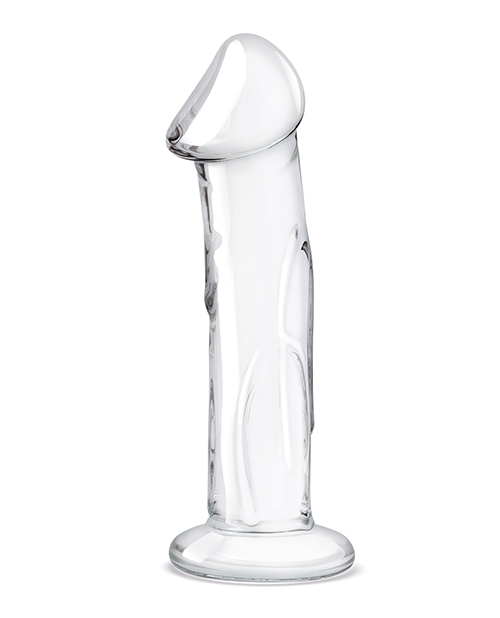 Order Glas 6" Dildo w/Veins & Flat Base online