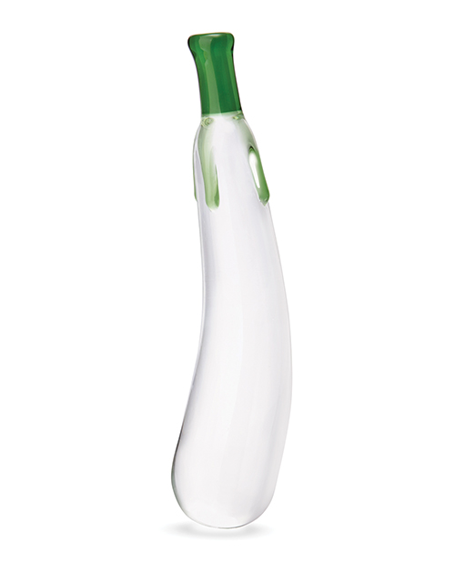 Order Glas 7.25" Dildo Eggplant Ecstasy online