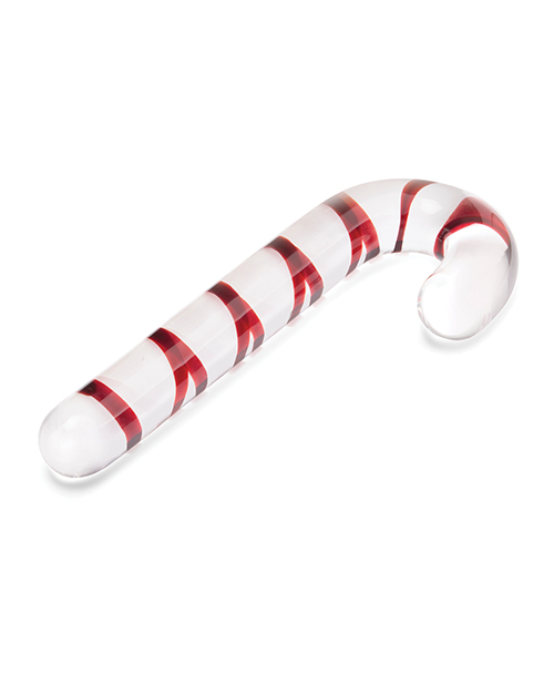 Glas 7.5" Dildo Candy Cane Dream for sale
