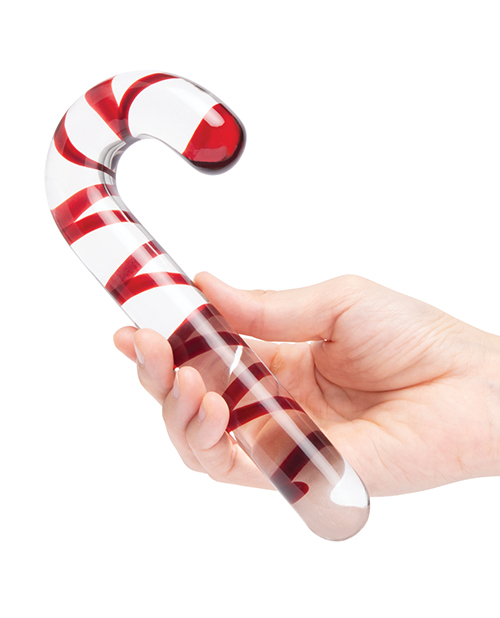 Buy Glas Glas 7.5" Dildo Candy Cane Dream