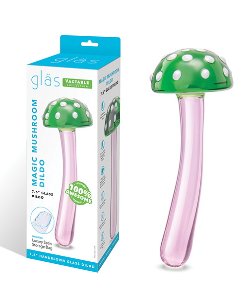 Shop Glas 7.5" Magic Mushroom Dildo online