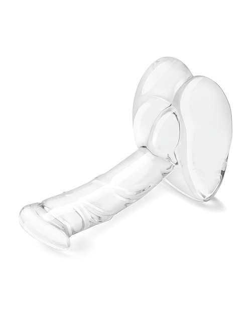 Glas 7.5" Rideable Standing Cock w/Stability Base for sale