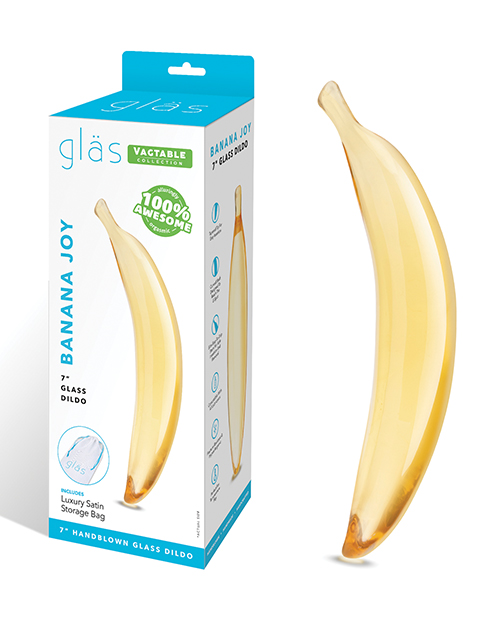 Shop Glas 7" Dildo Banana Joy online