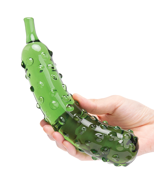 Buy Glas Glas 8.25" Dildo Caressing Cucumber