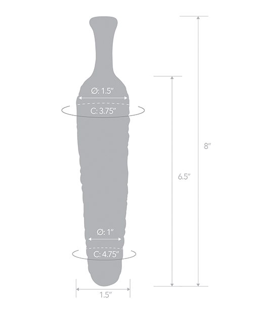 Shop Glas 8" Dildo Cornstar