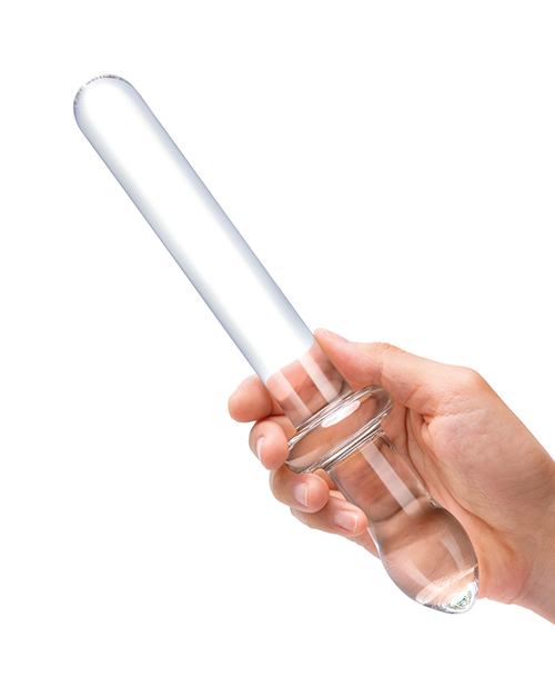 Buy Glas Glas 9.25" Classic Smooth Dual Ended Dildo - Clear