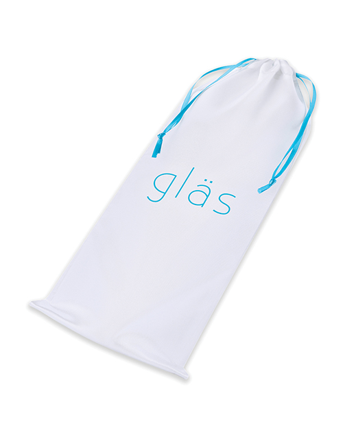 Shop Glas 9" Classic Curved Dual Ended Dildo - Clear