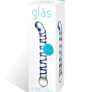 Shop Glas Mr. Swirly 6.5" G-Spot Glass Dildo online